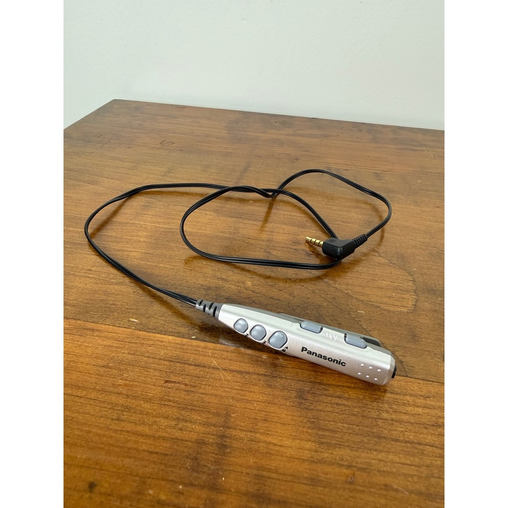 Panasonic Wired Remote Control Extension 3.5mm Jack for CD MD Players Silver